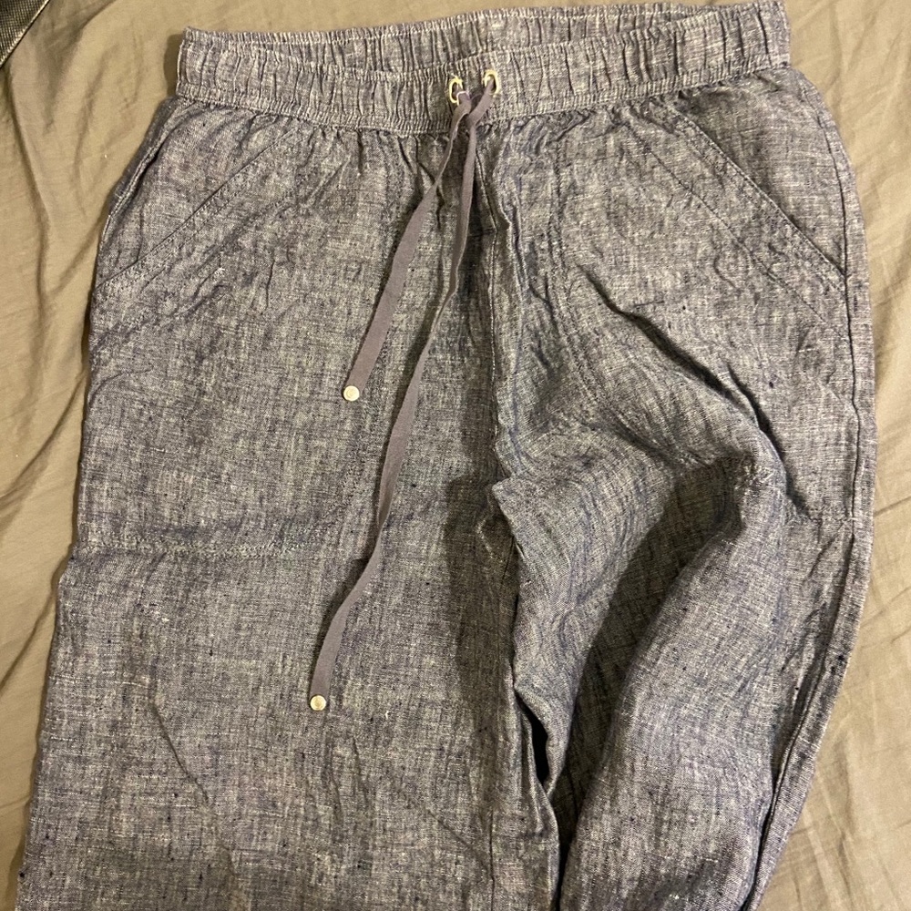 MAX EDITION Long Loose Heathered Pants